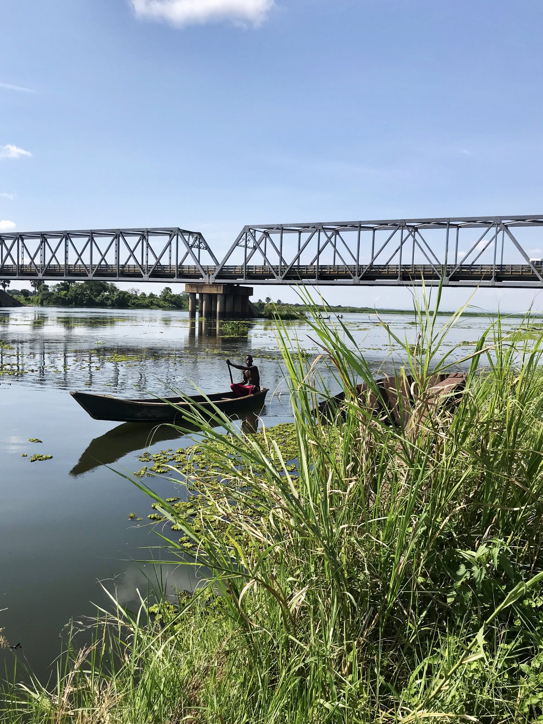 The bridge over the Albert Nile at Pakwach, the gateway to West Nile